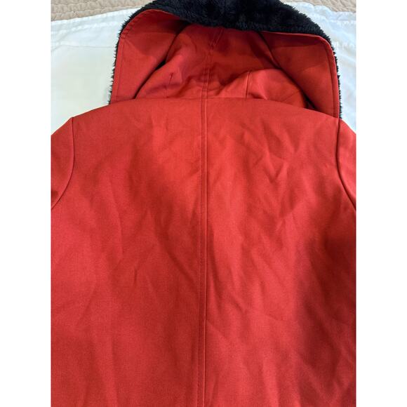 Vintage 70s Fur Lined All Weather Smug Coat - Picture 8 of 10